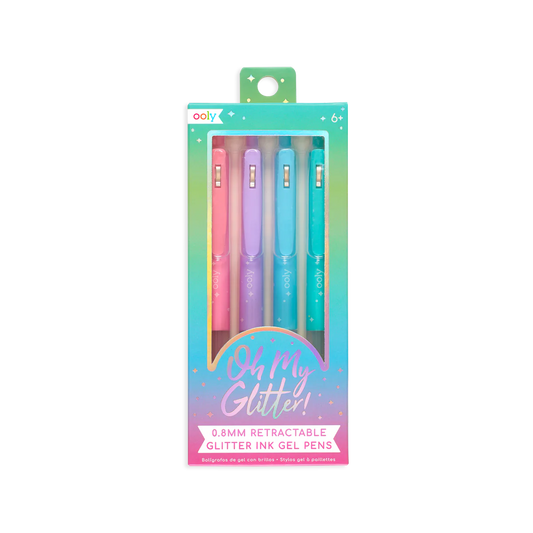 Ooly Oh My Glitter! Retractable Glitter Gel Pens