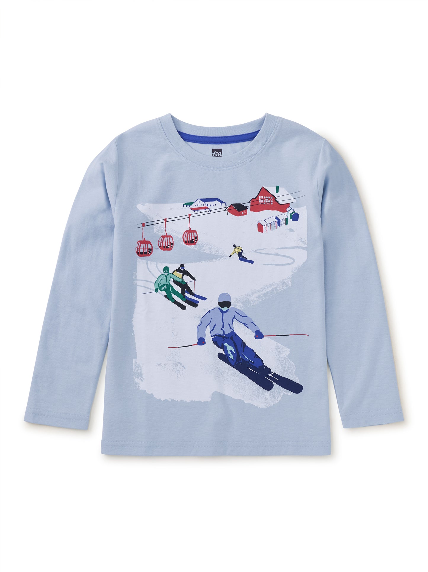 Tea Collection Graphic Tee - Skiing in Uludag