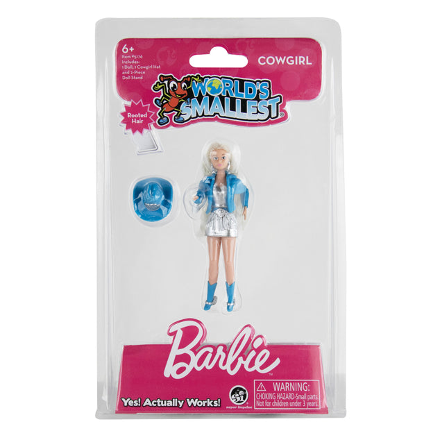 World's Smallest Posable Barbie