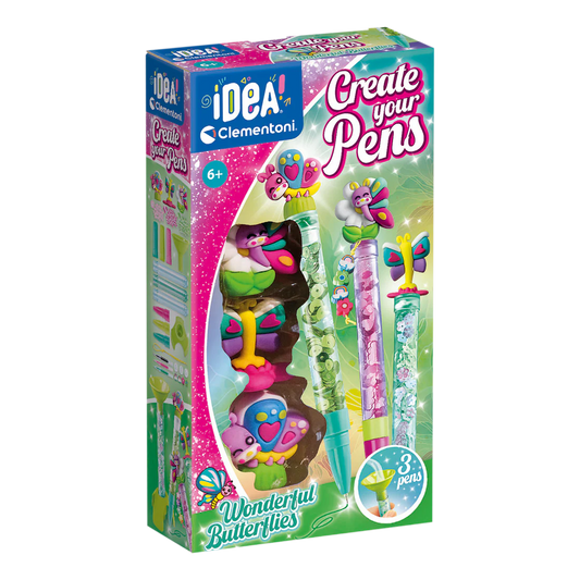 Create Your Own Pens - Wonderful Butterflies