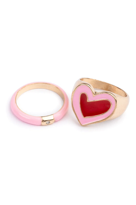 Great Pretenders Boutique Chic Rings - Tickled Pink