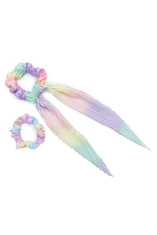 Great Pretenders Scrunchie - Pastel Rainbow