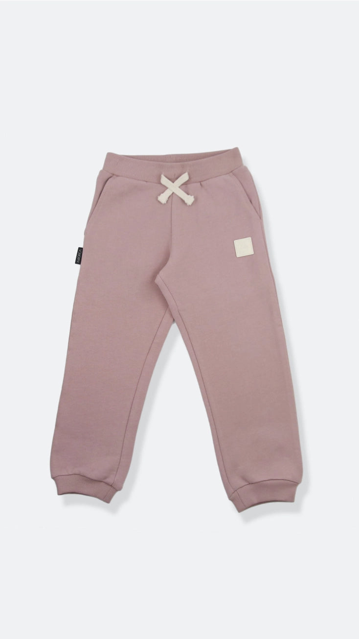 French Terry Sweatpants - Mauve