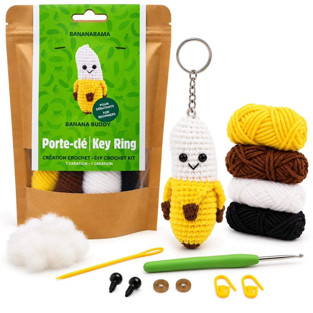 Banana Buddy Crochet Kit