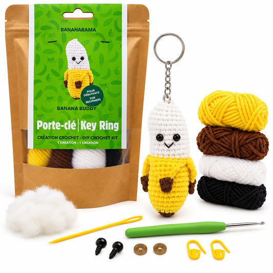 Banana Buddy Crochet Kit
