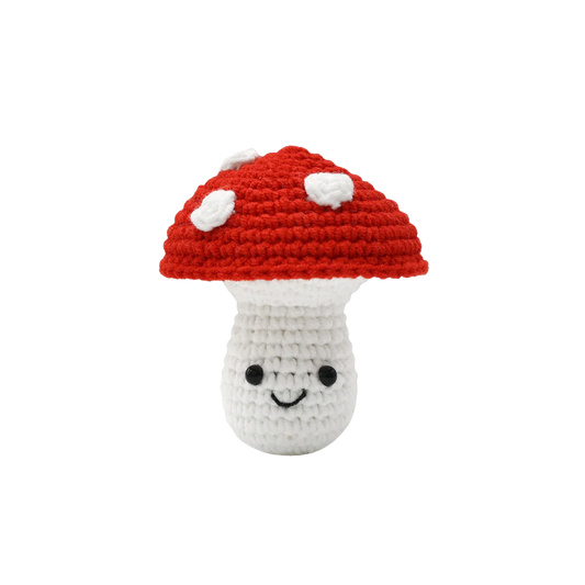 Mini Mushroom DIY Crochet Keychain Kit