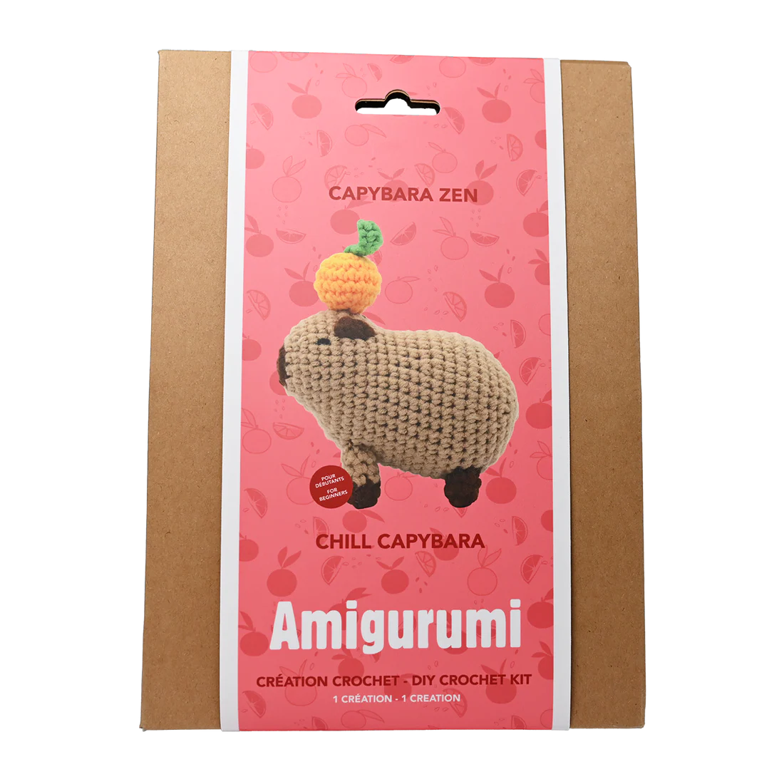 Chill Capybara DIY Crochet Kit