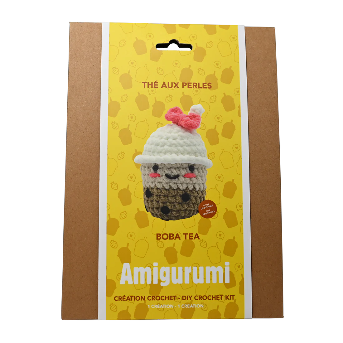 Boba Tea DIY Crochet Kit