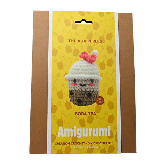 Boba Tea DIY Crochet Kit