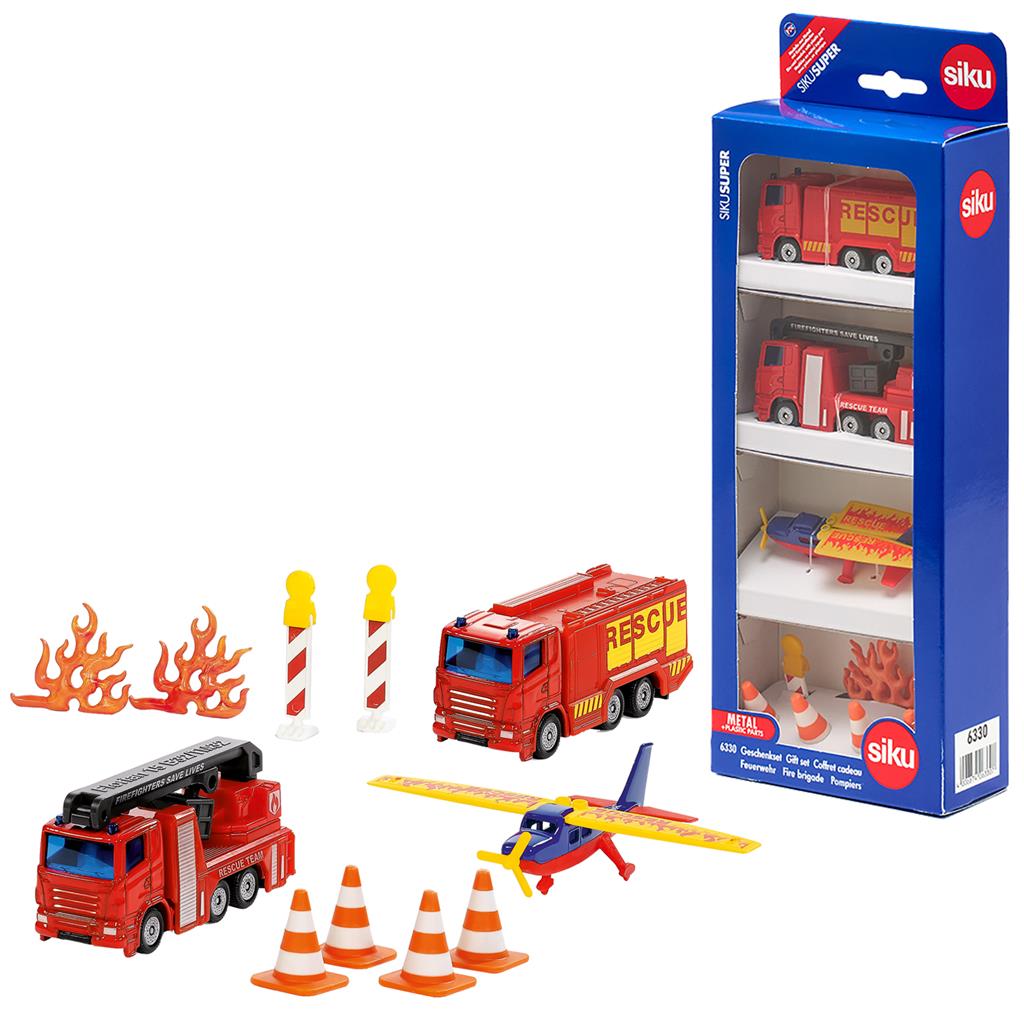 Siku 6330 Fire Brigade Gift Set