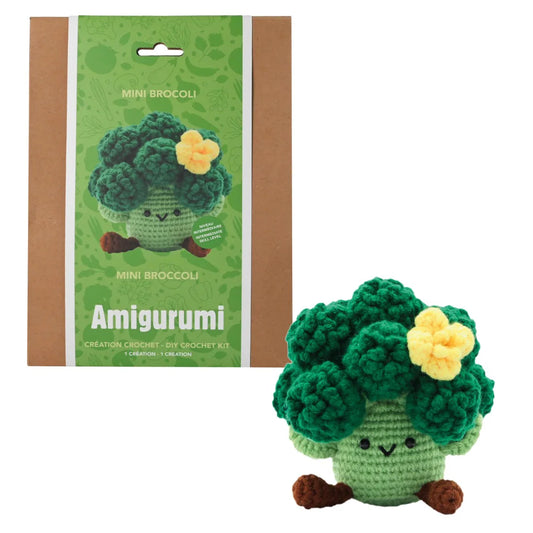 Mini Broccoli Buddy DIY Crochet Kit
