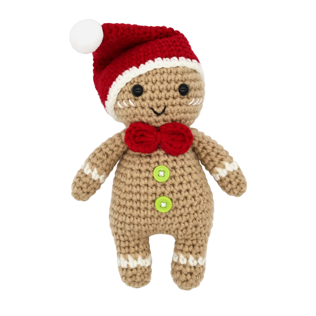 Gingerbread Man DIY Crochet Kit