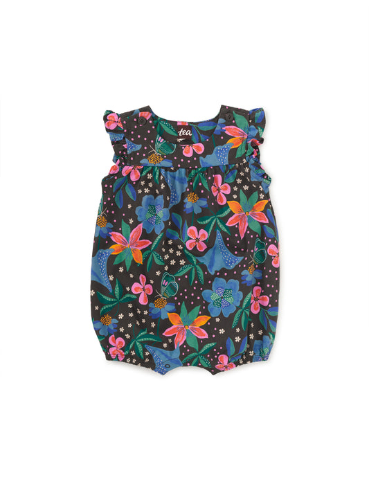 Tea Collection Baby Romper - Brazilian Painted Floral