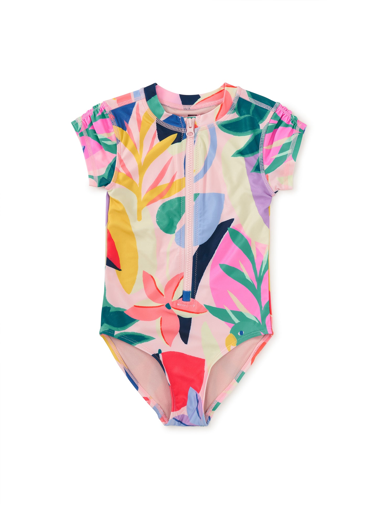 Tea Collection Swim Suit - Parakeet Troplicalia