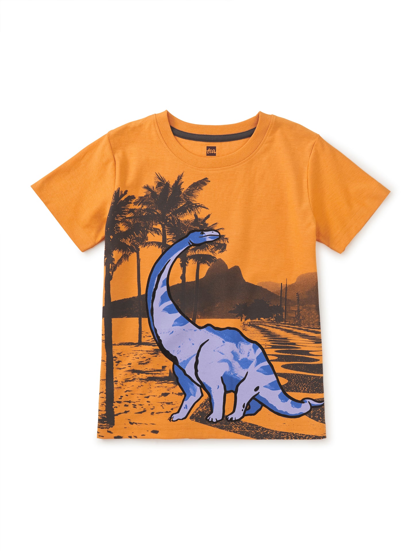 Tea Collection Graphic Tee - Ipanema Beach Dino