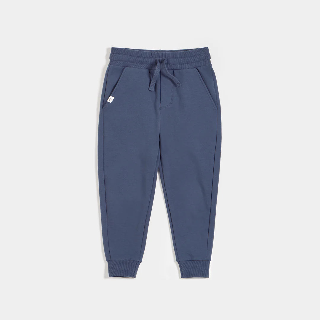 Miles Basics Joggers - Vintage Blue