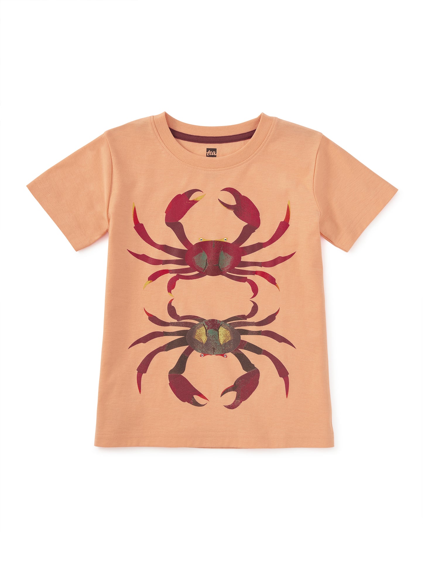 Tea Collection Graphic Tee - Crab Duo