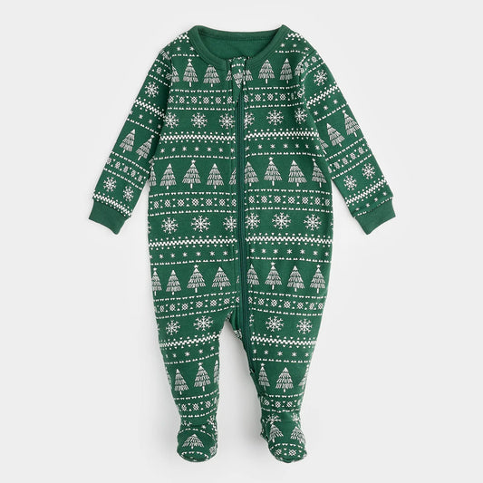 Petit Lem Organic Cotton Sleeper - Fair Isle