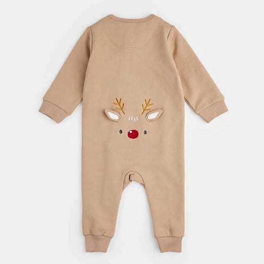 Petit Lem Knit Playsuit - Little Reindeer