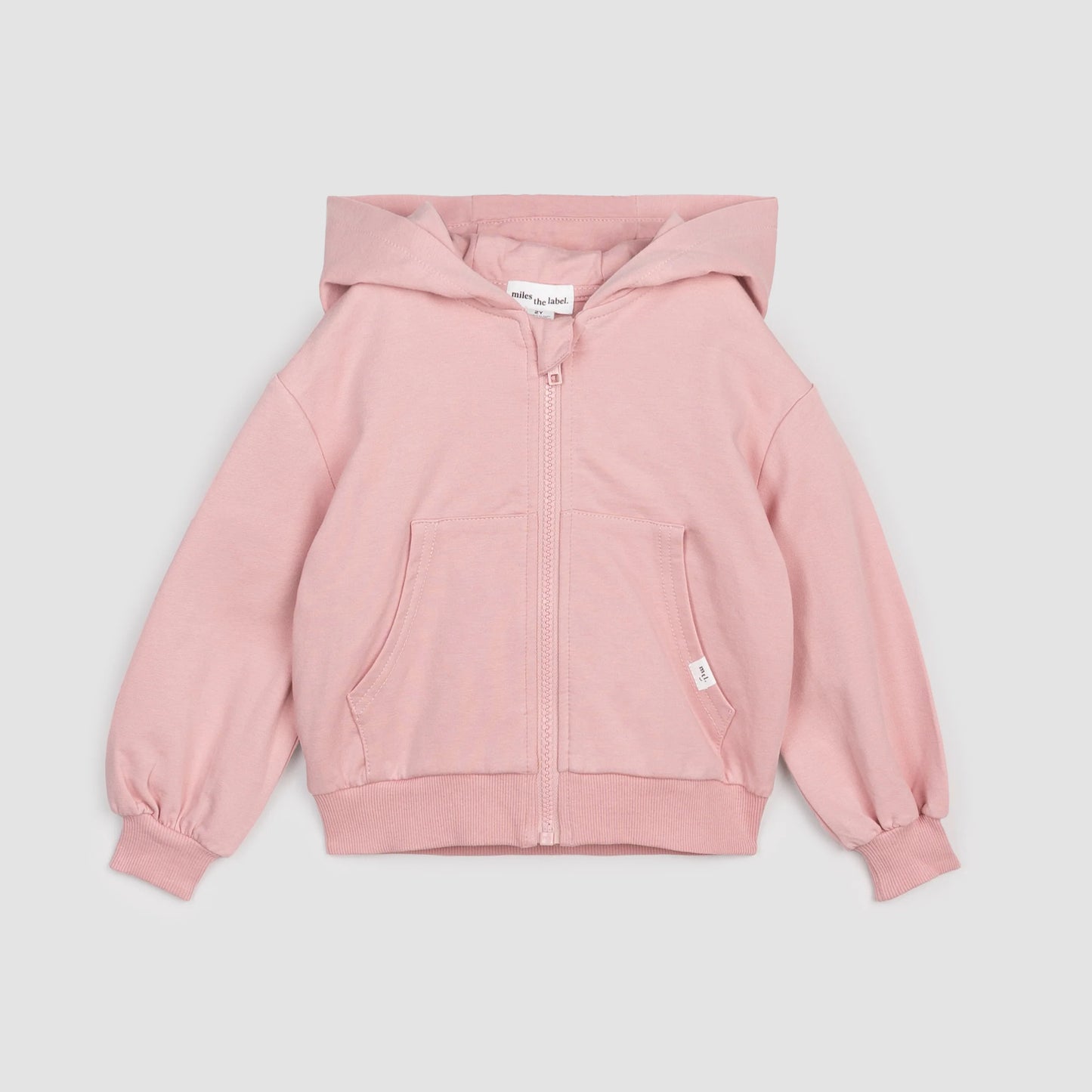 Miles Basics Hoodie - Rose