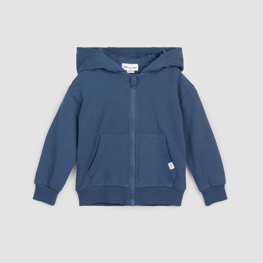 Miles Basics Hoodie - Vintage Blue