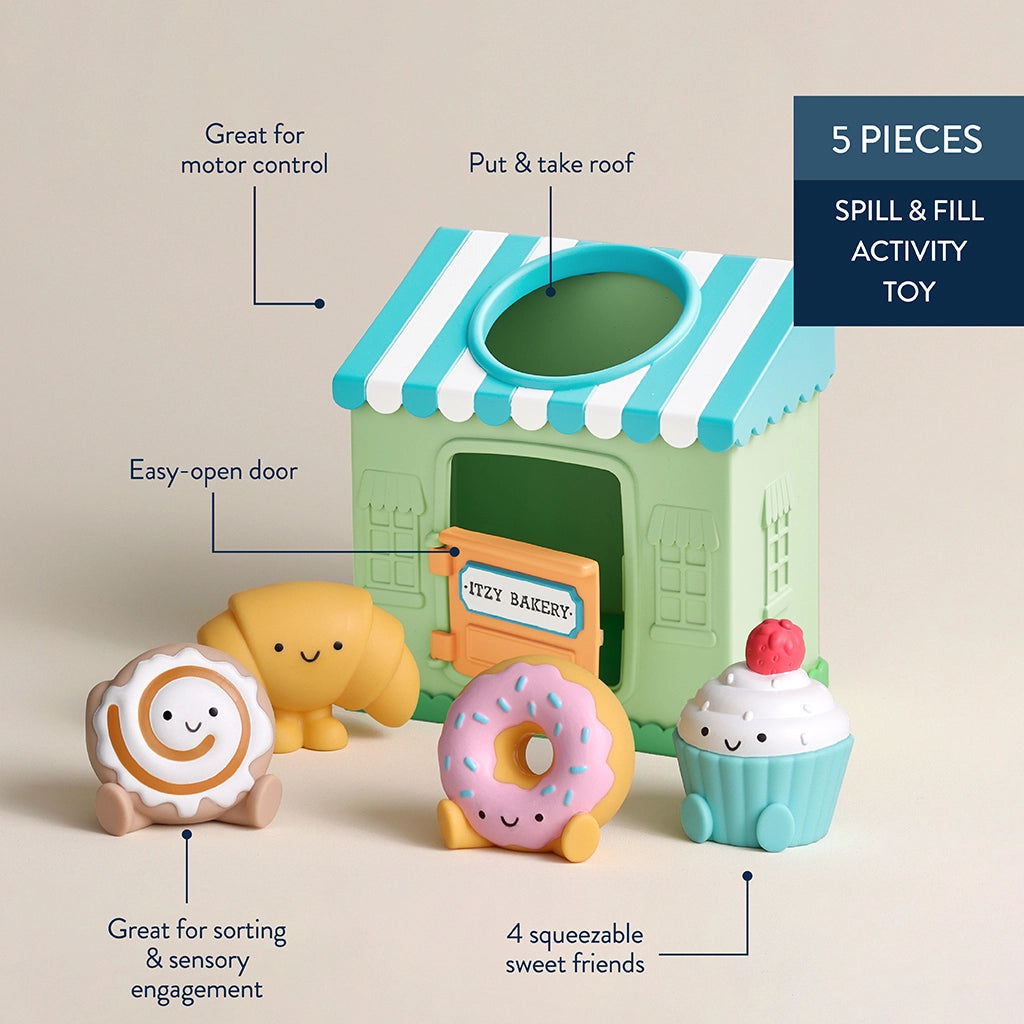 Itzy Ritzy Play Bakery™ - Spill and Fill Activity Toy