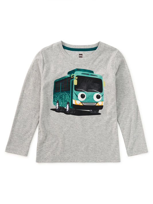 Tea Collection Graphic Tee - Korean Bus