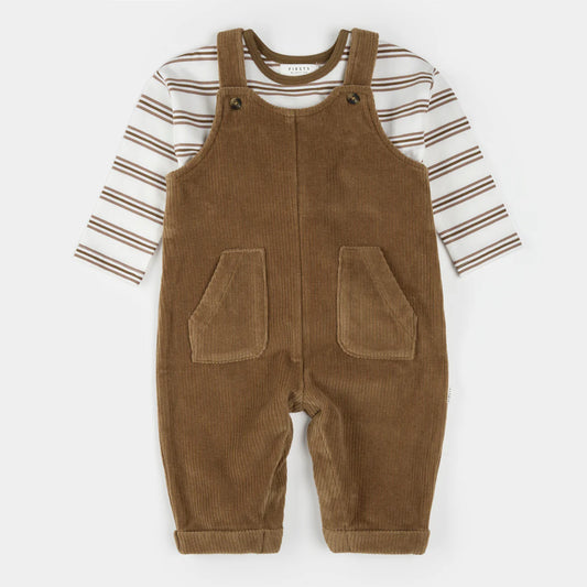 Petit Lem Baby Overall Set