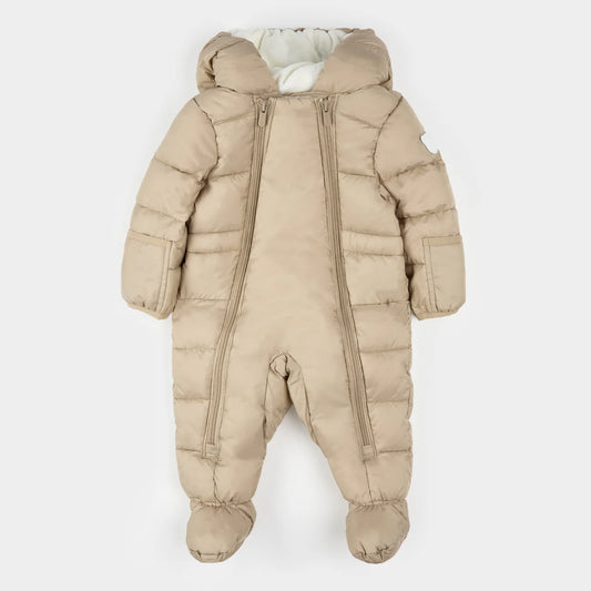 Petit Lem One Piece Snowsuit - Light Taupe