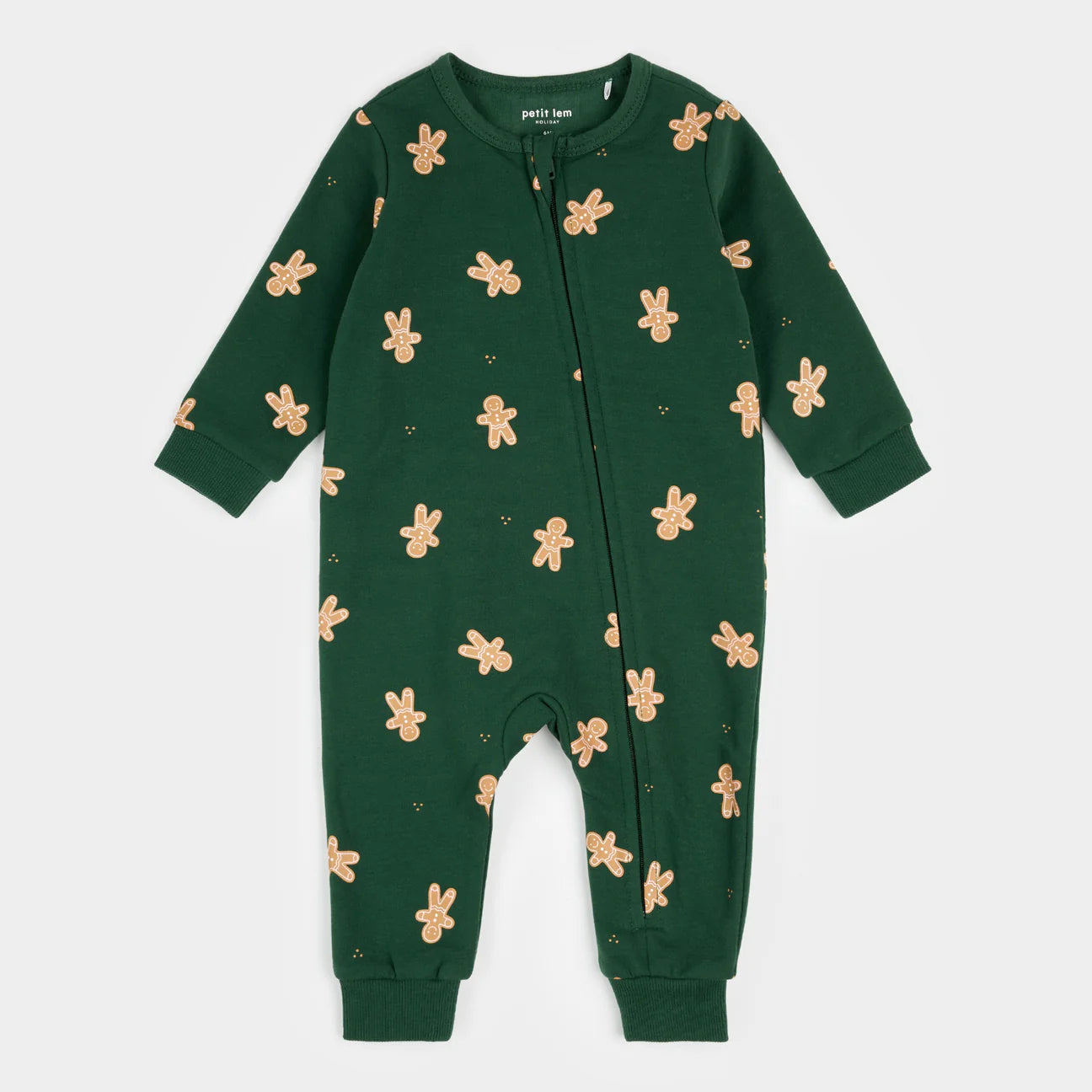 Petit Lem Baby Romper - Gingerbread Man