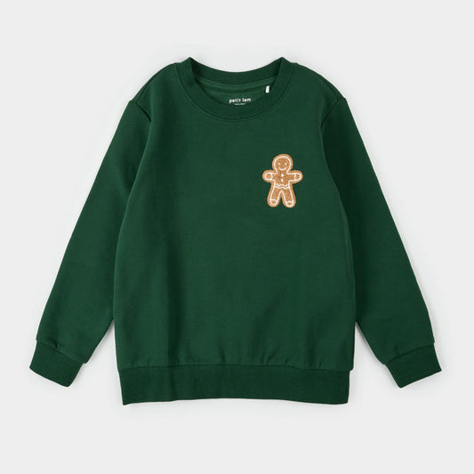 Petit Lem Sweatshirt - Gingerbread Man