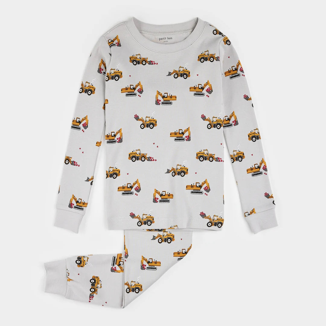 Petit Lem Organic Cotton PJs - I Dig You