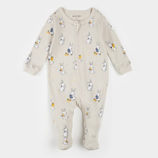 Petit Lem Organic Cotton Sleeper - Egg Hunt