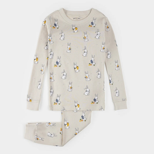 Petit Lem Organic Cotton PJs - Egg Hunt