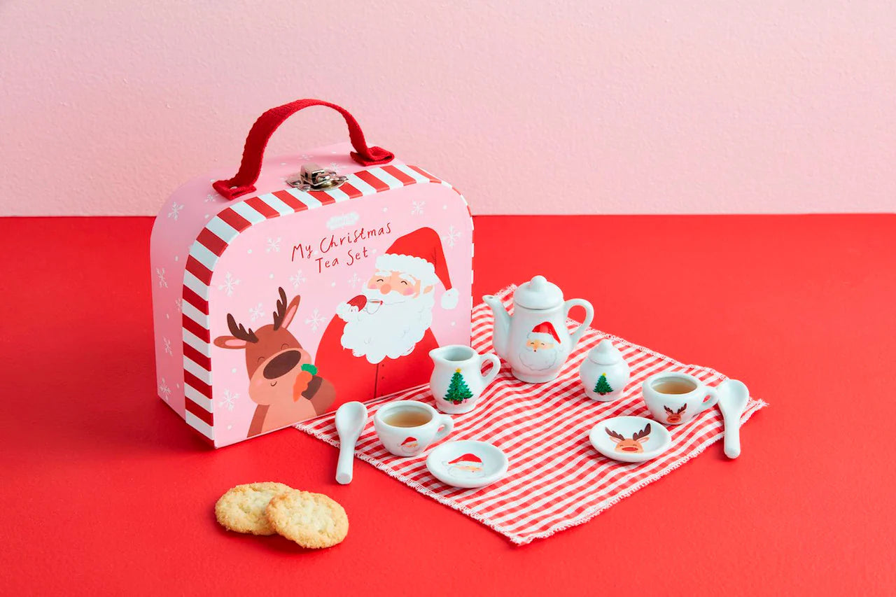 Mud Pie Christmas Tea Set (Final Sale)