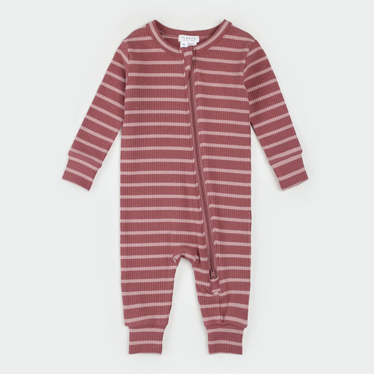 Jazzberry Striped Footless Sleeper