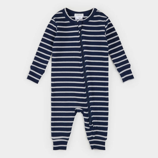 Indigo Striped Footless Sleeper