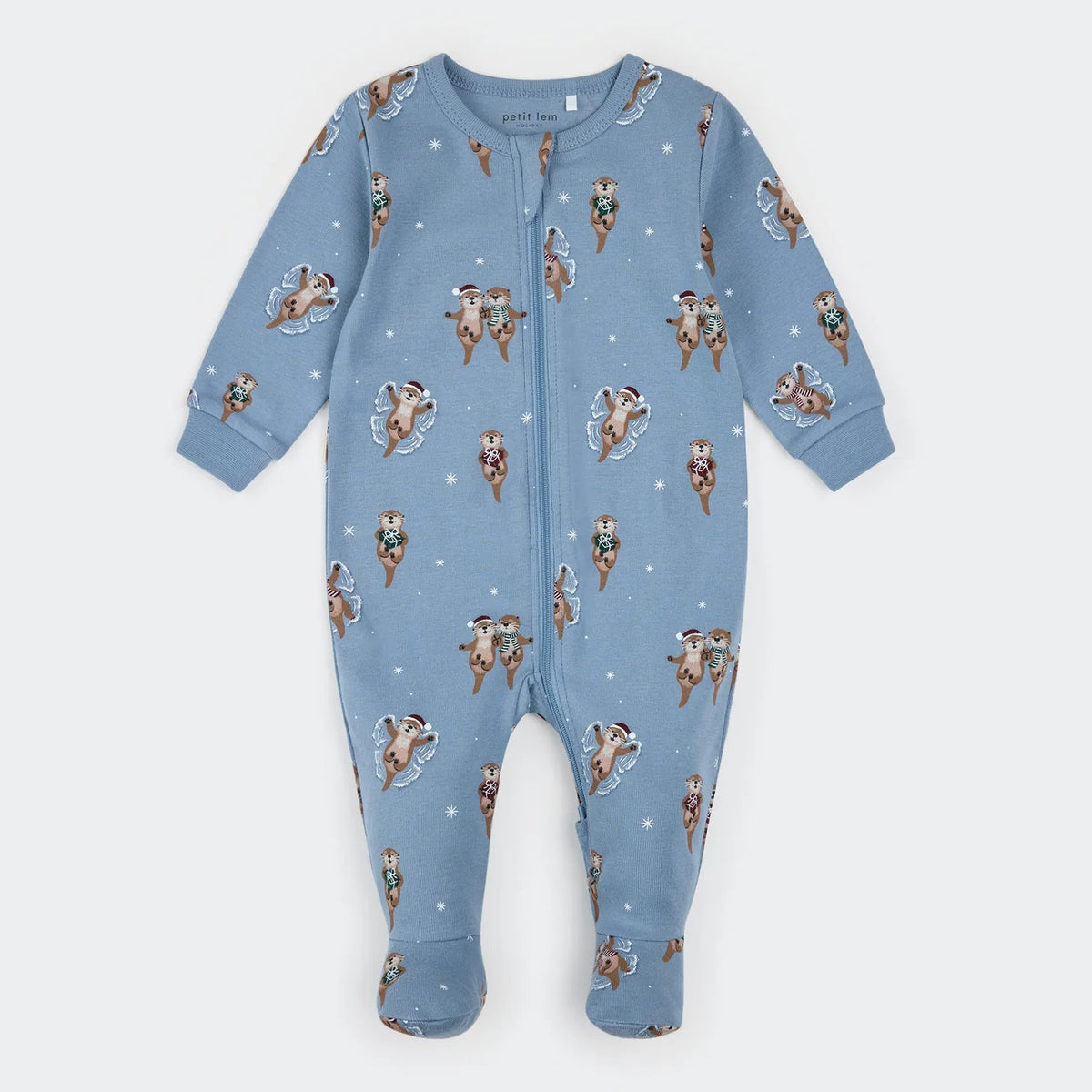 Otterly Festive Organic Cotton Sleeper