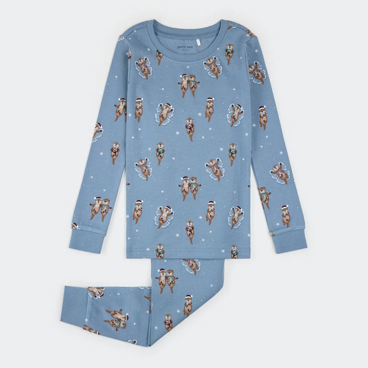 Otterly Festive Organic Cotton PJs