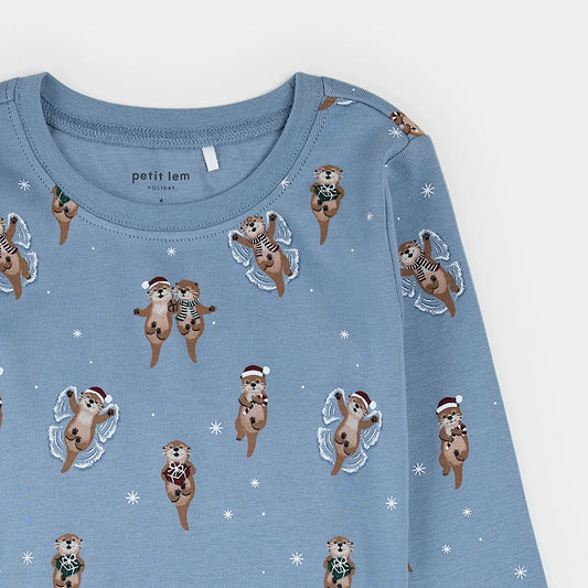 Otterly Festive Organic Cotton PJs