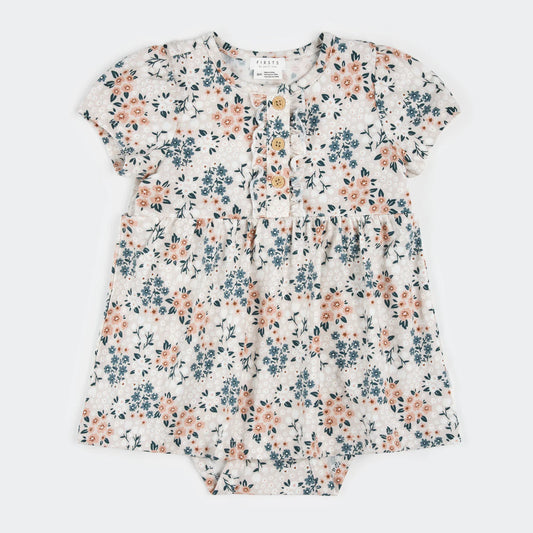 Petit Lem Baby Dress - Spring Floral