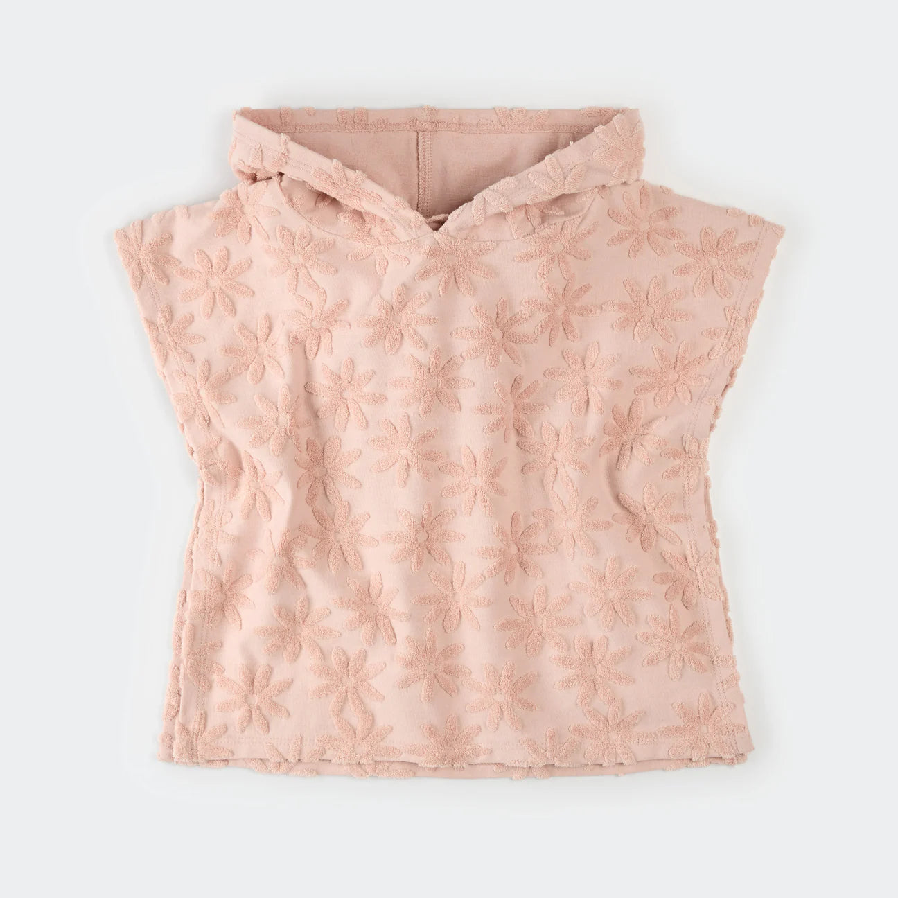 Petit Lem Beach Poncho - Pink Starfish