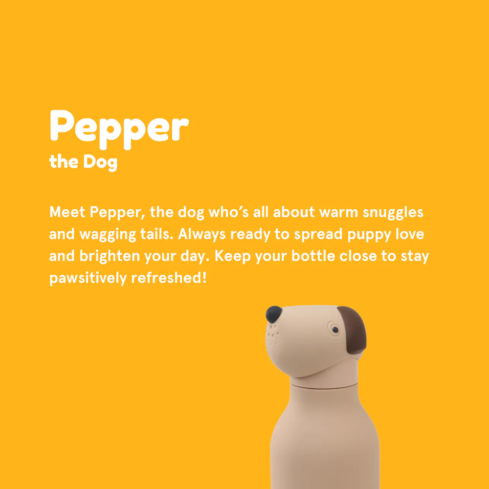 Bestie Bottle - Beige Dog
