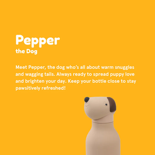 Bestie Bottle - Beige Dog