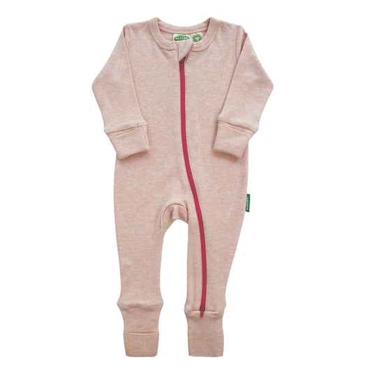 Parade Organic Cotton Footless Sleeper - Pink Melange