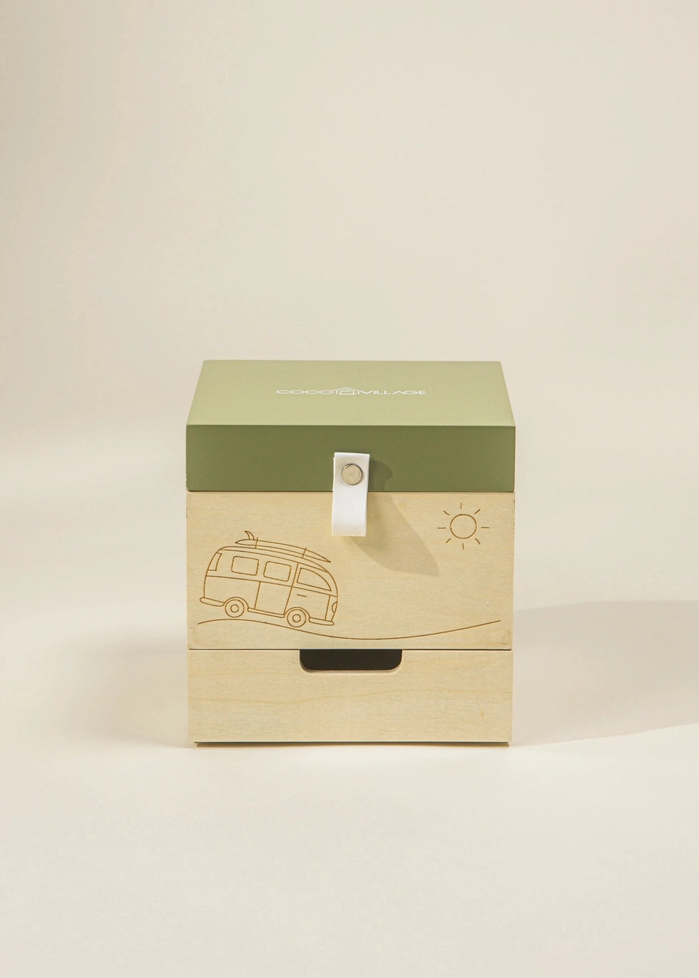 Wooden Musical Treasure Box - Travel