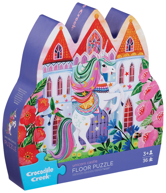 Unicorn Castle 36 Piece Puzzle