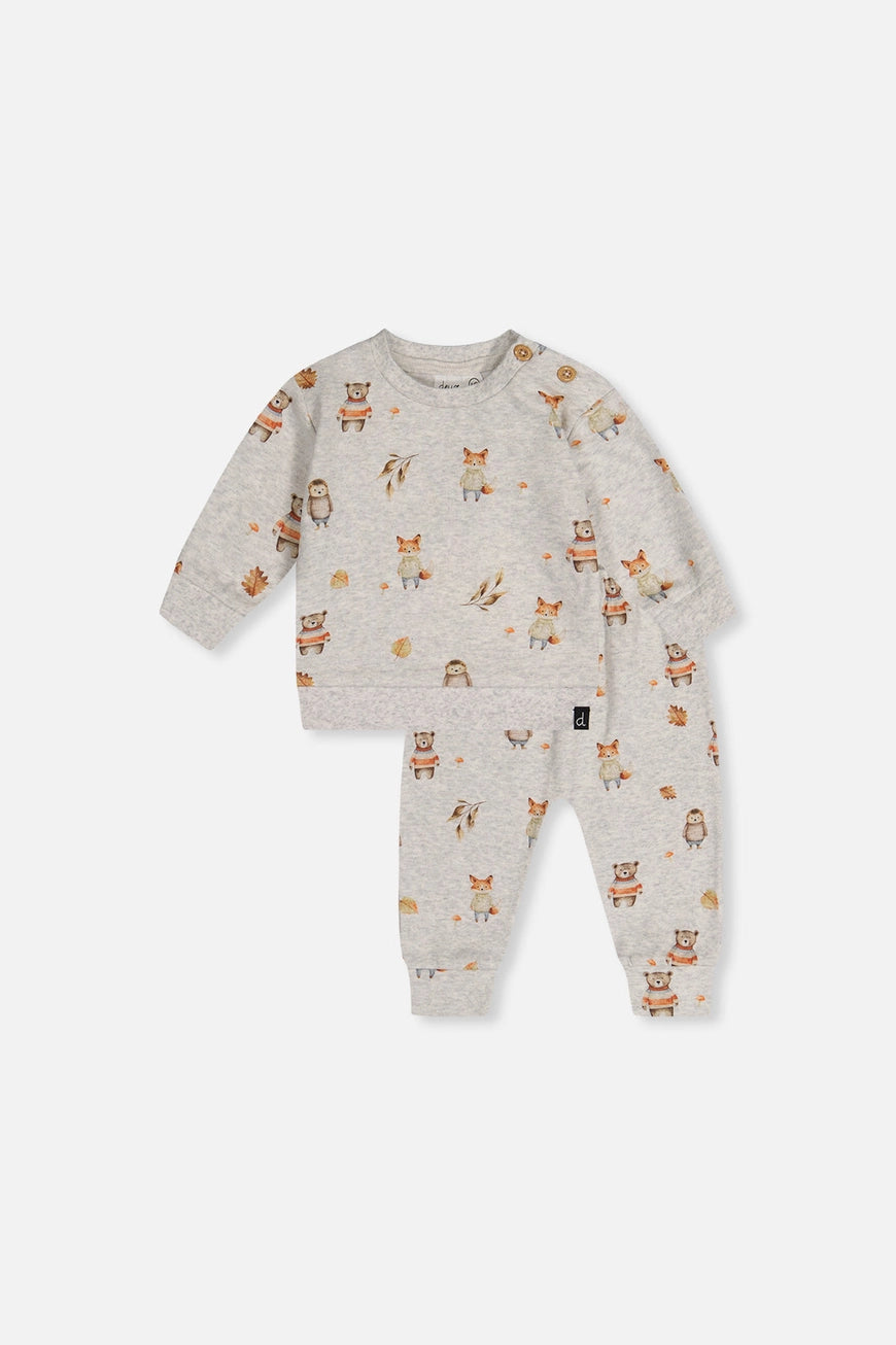 Deux par Deux Baby Set - Woodland