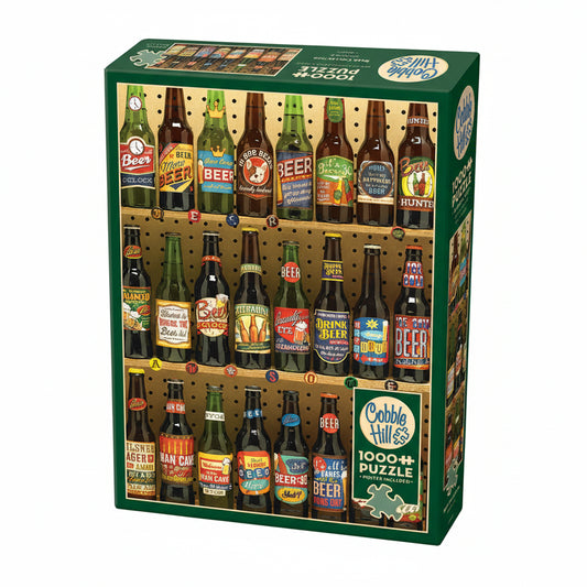 Beer Collection 1000 Piece Puzzle