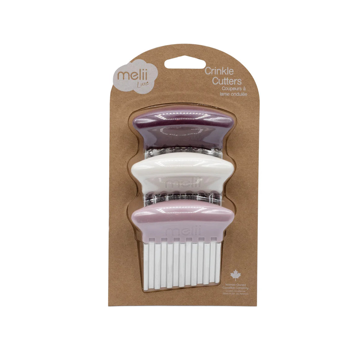 Luxe Crinkle Cutters - Pink